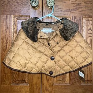 Brown & Tan Ugg poncho